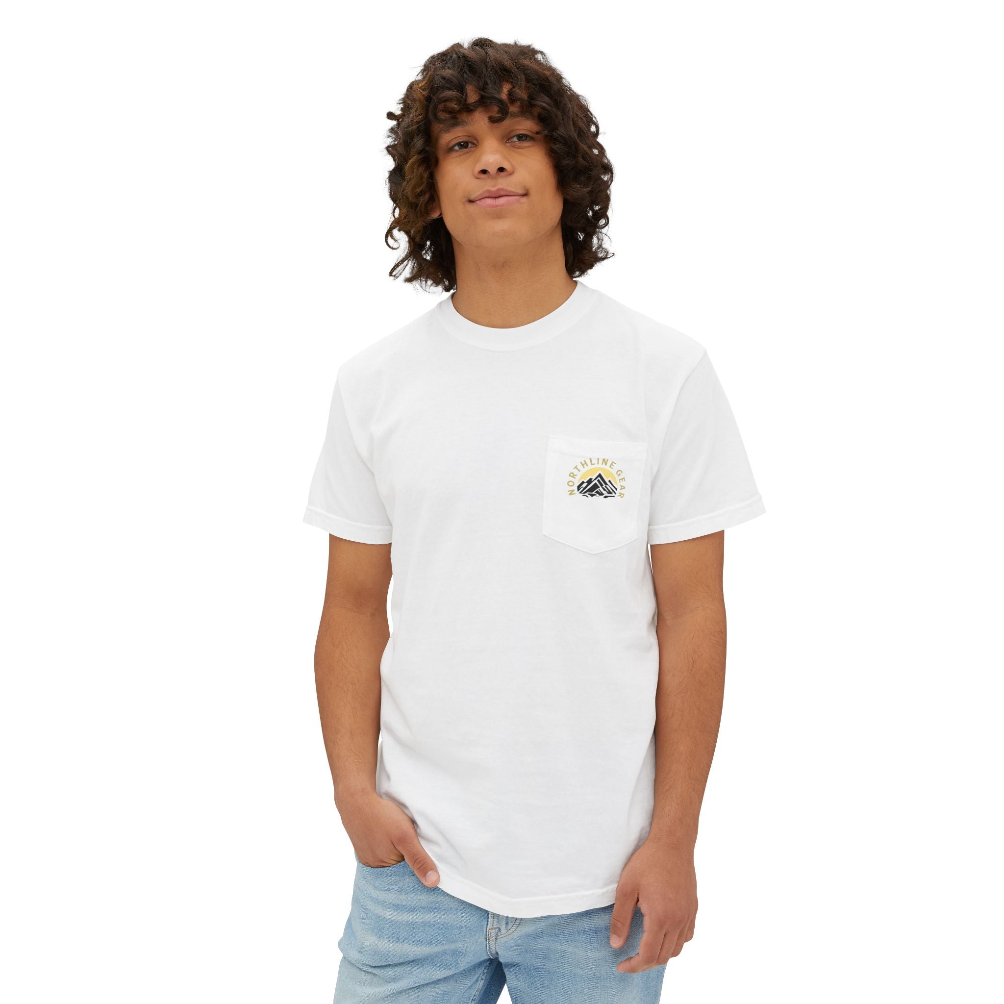 Fishing Pocket T-Shirt — Trout Lake Art Tee