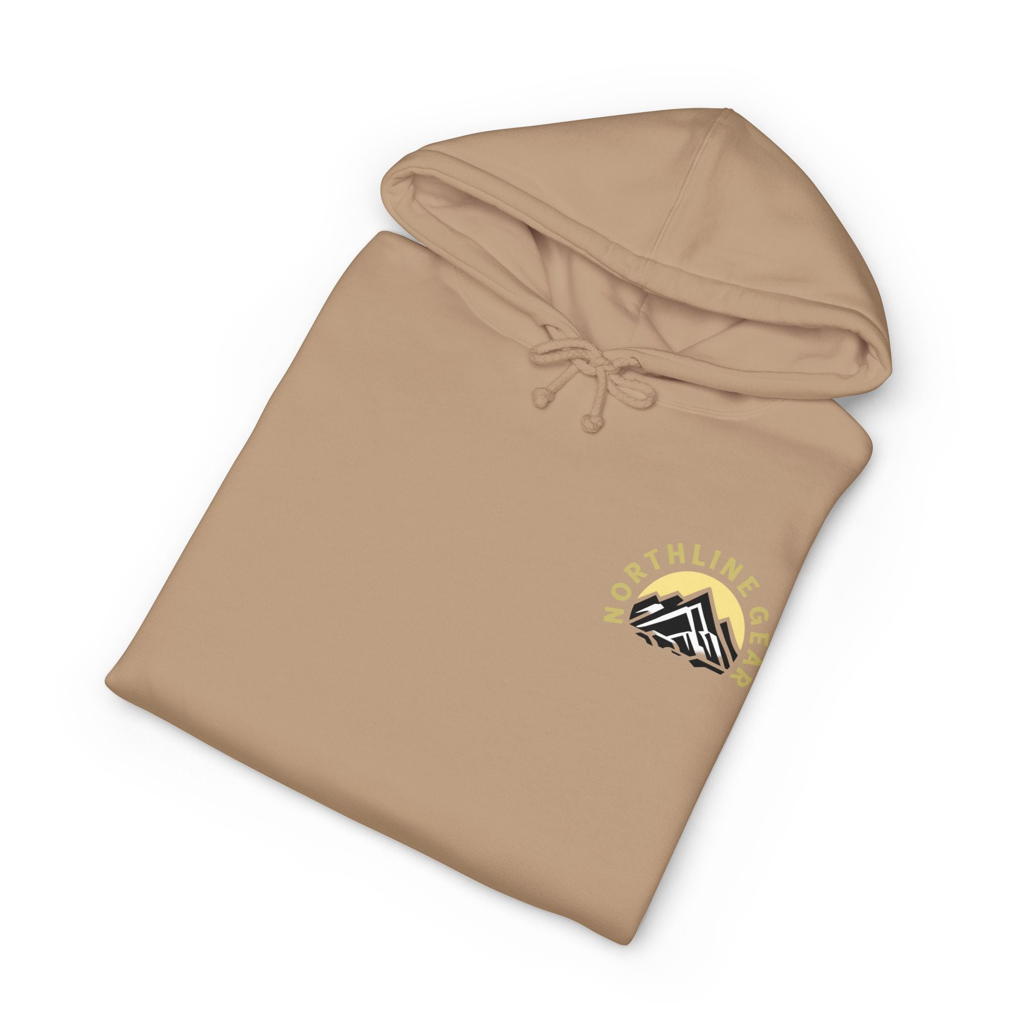 Hoodie — Chocolate Lab Retriever with Duck Decoy Hunting Design