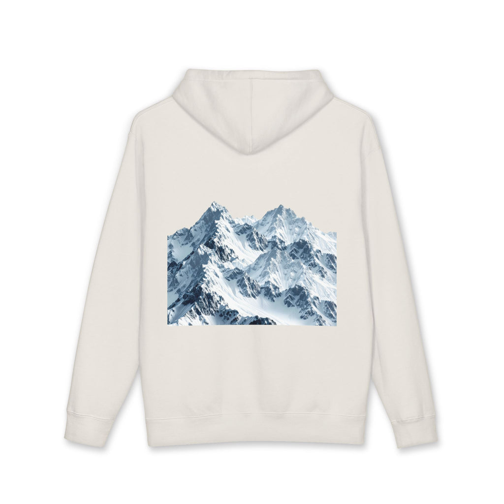 Mountain Vibes Hoodie — Scenic Snow Peak Graphic Hooded Sweatshirt