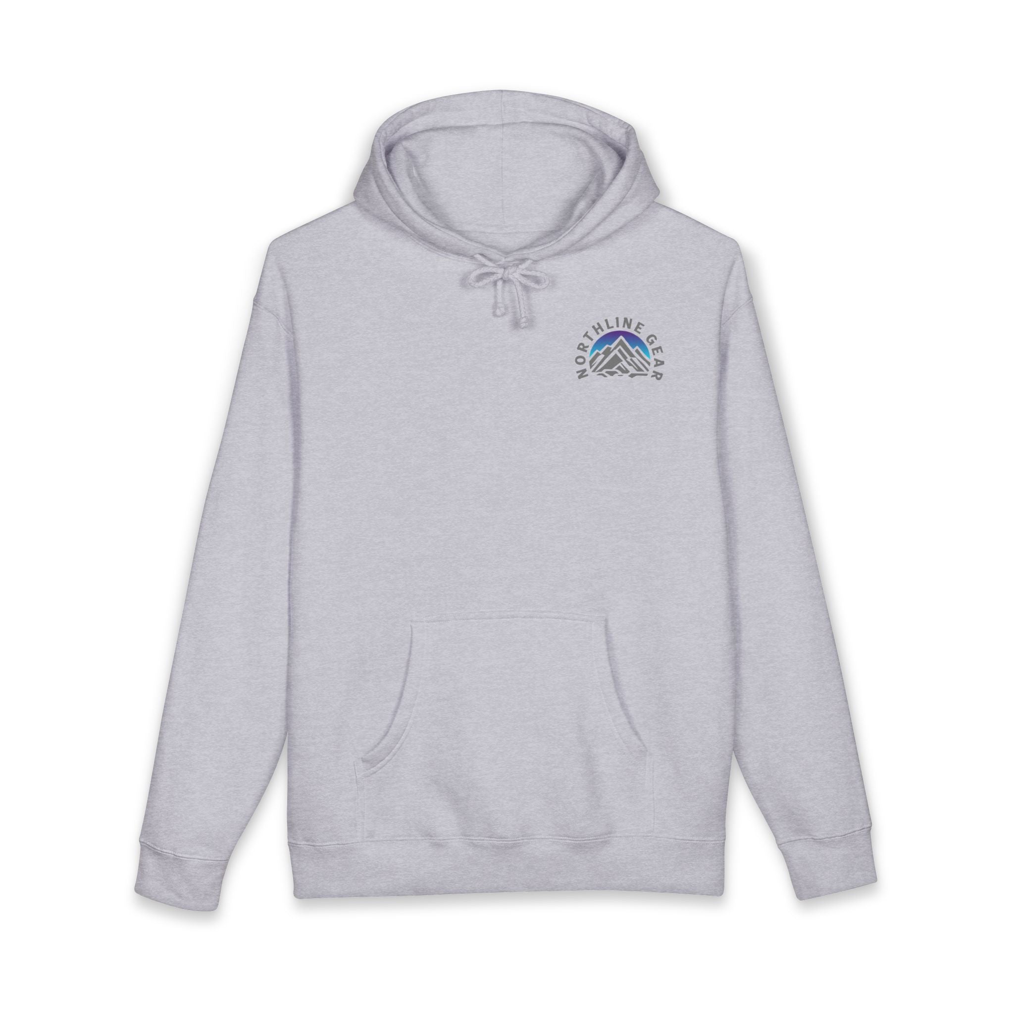 Hoodie — Chocolate Lab Retriever with Duck Decoy Hunting Design