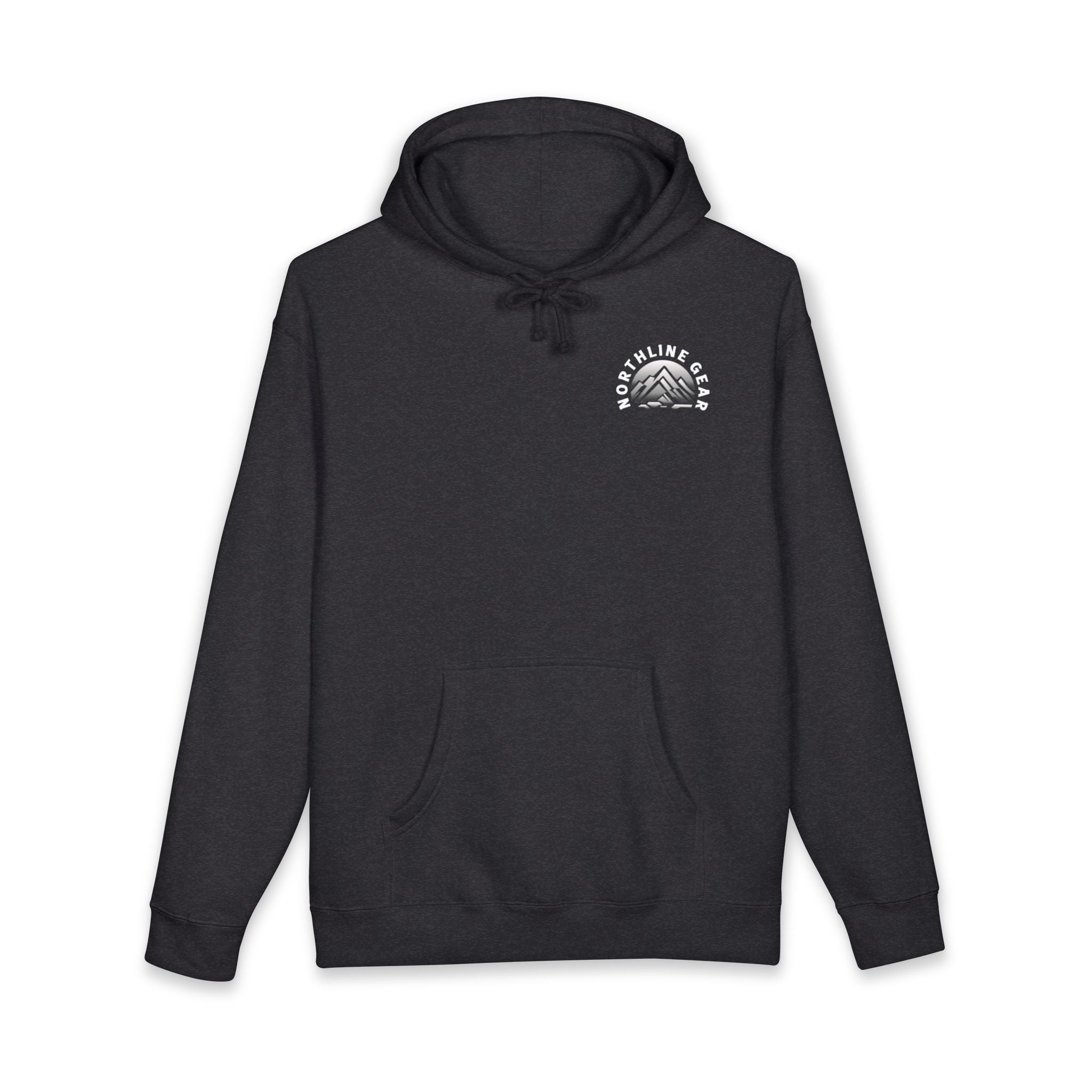 Hoodie — Chocolate Lab Retriever with Duck Decoy Hunting Design