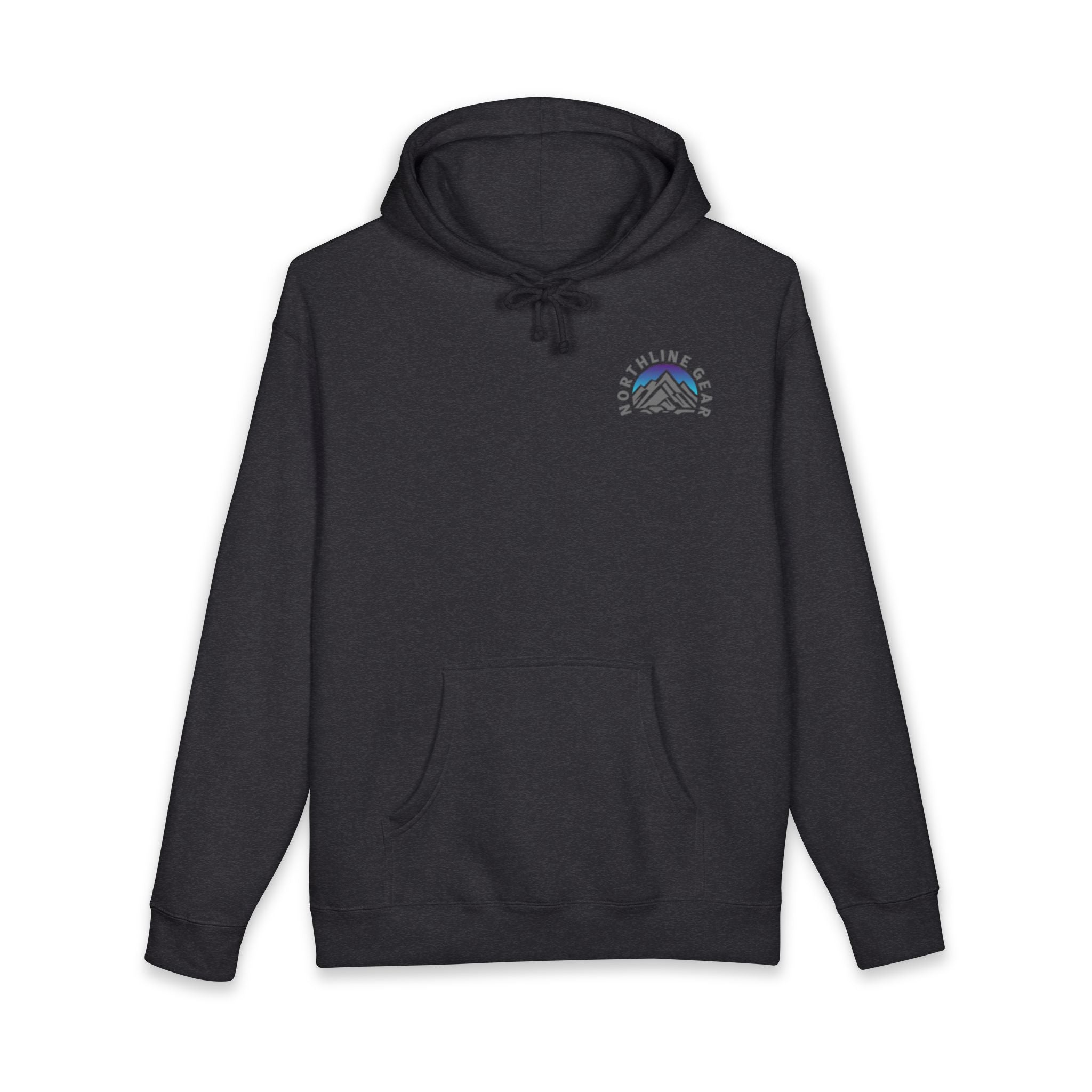 Mountain Vibes Hoodie — Scenic Snow Peak Graphic Hooded Sweatshirt