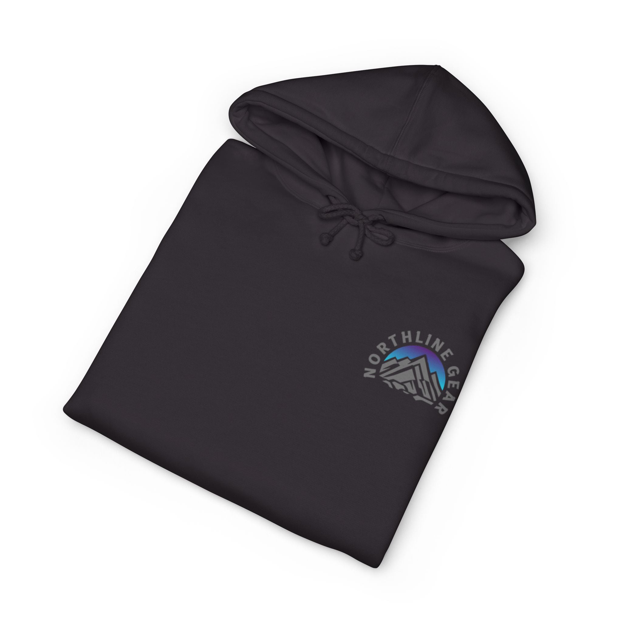 Mountain Vibes Hoodie — Scenic Snow Peak Graphic Hooded Sweatshirt