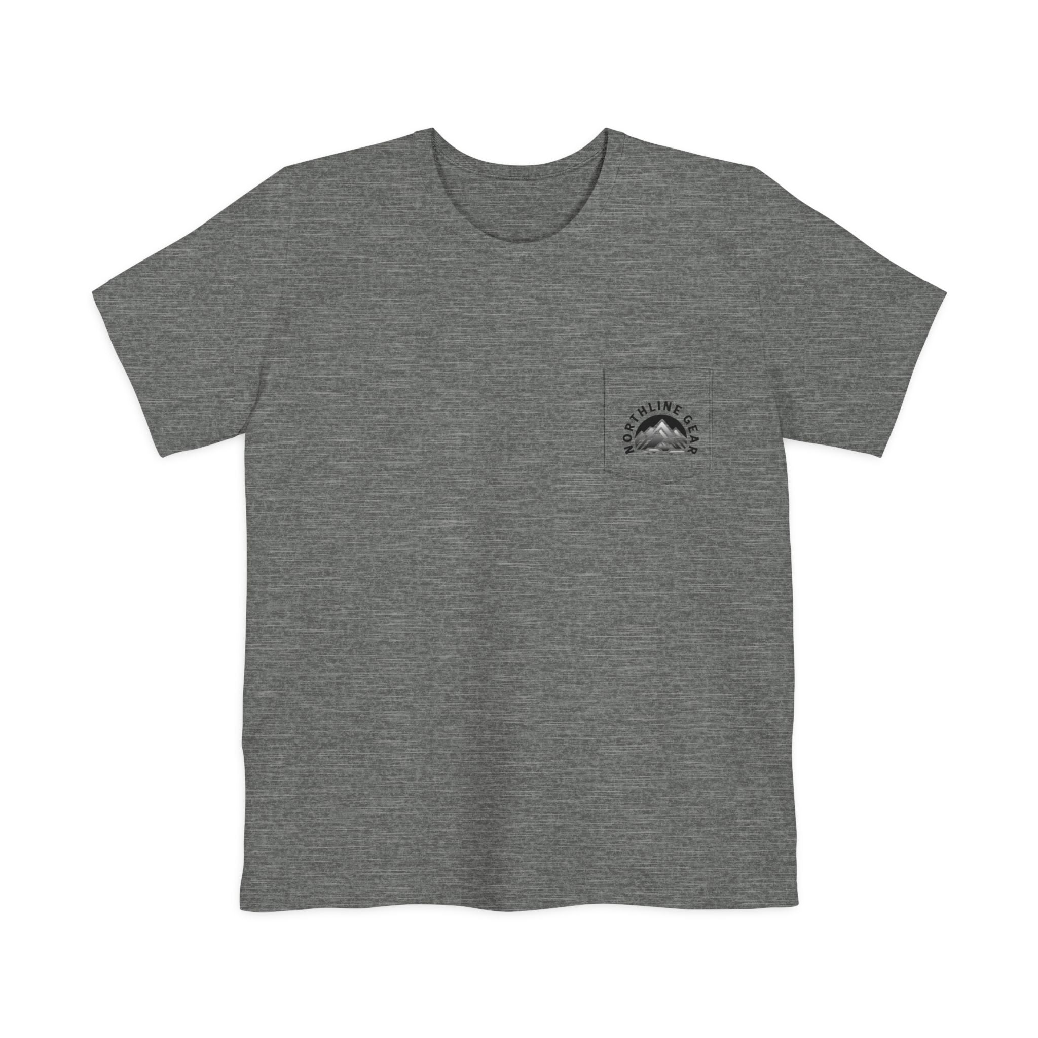Pocket T-Shirt — Vintage Duck Marsh Graphic Tee (Cattails & Flying Ducks)