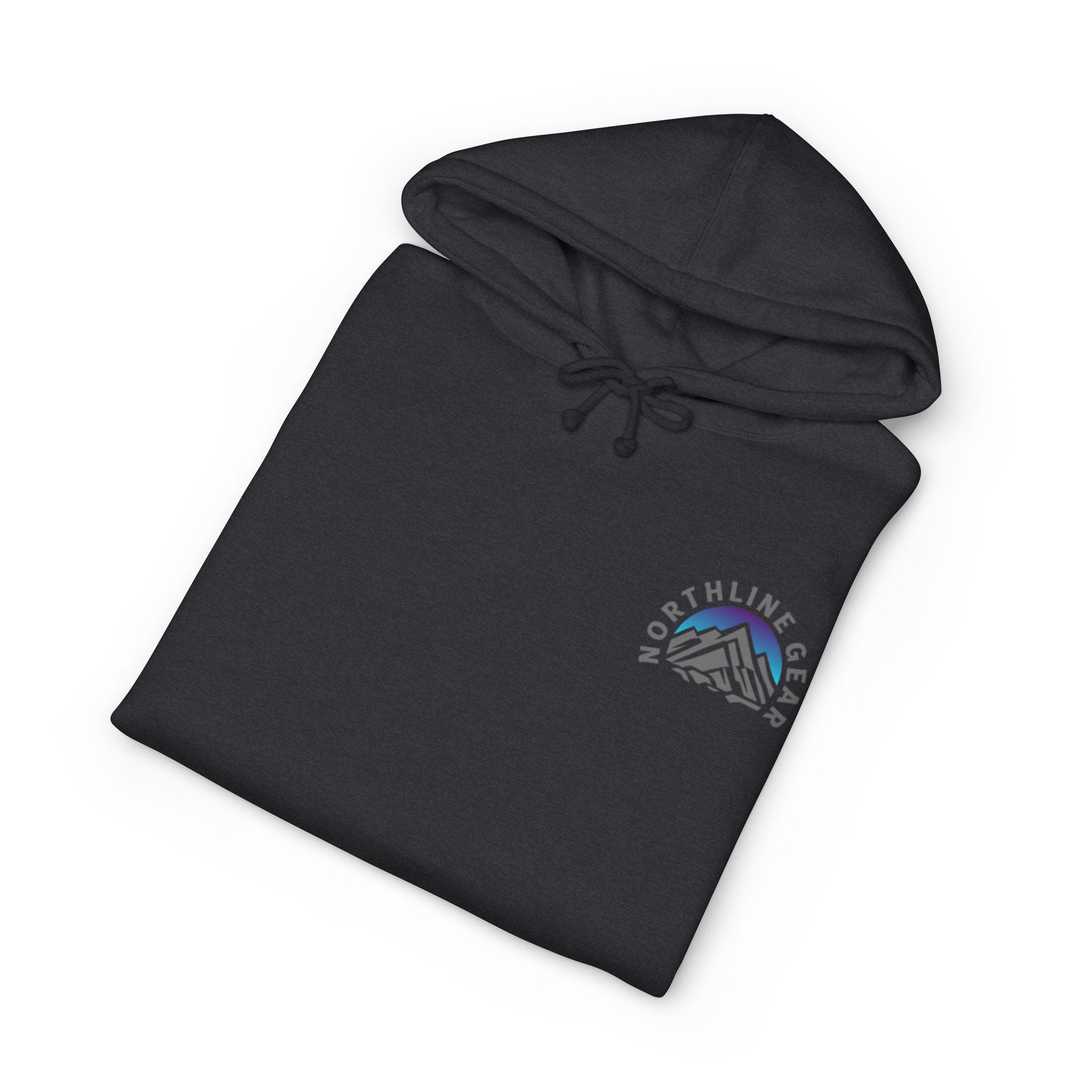 Mountain Vibes Hoodie — Scenic Snow Peak Graphic Hooded Sweatshirt