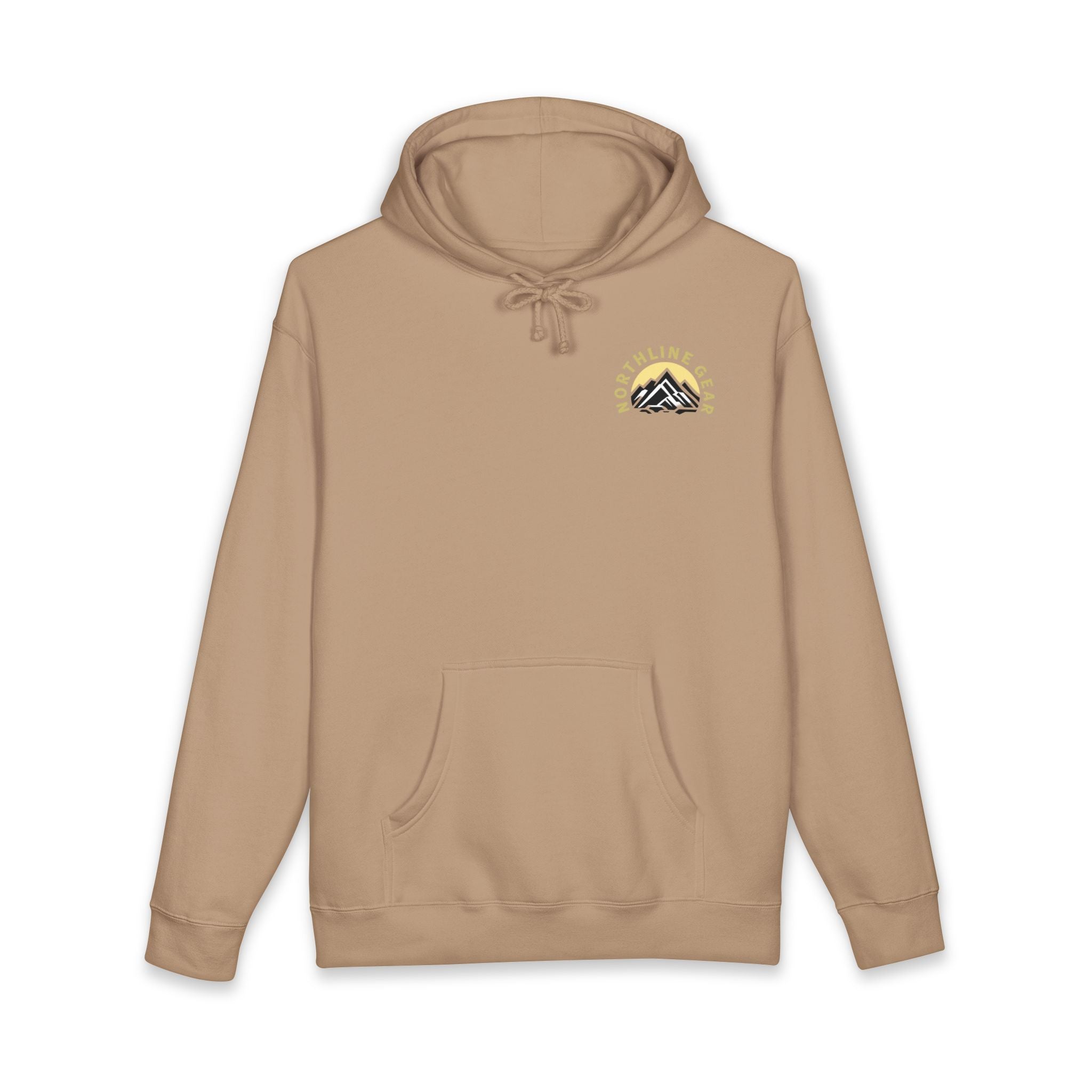 Hoodie — Chocolate Lab Retriever with Duck Decoy Hunting Design